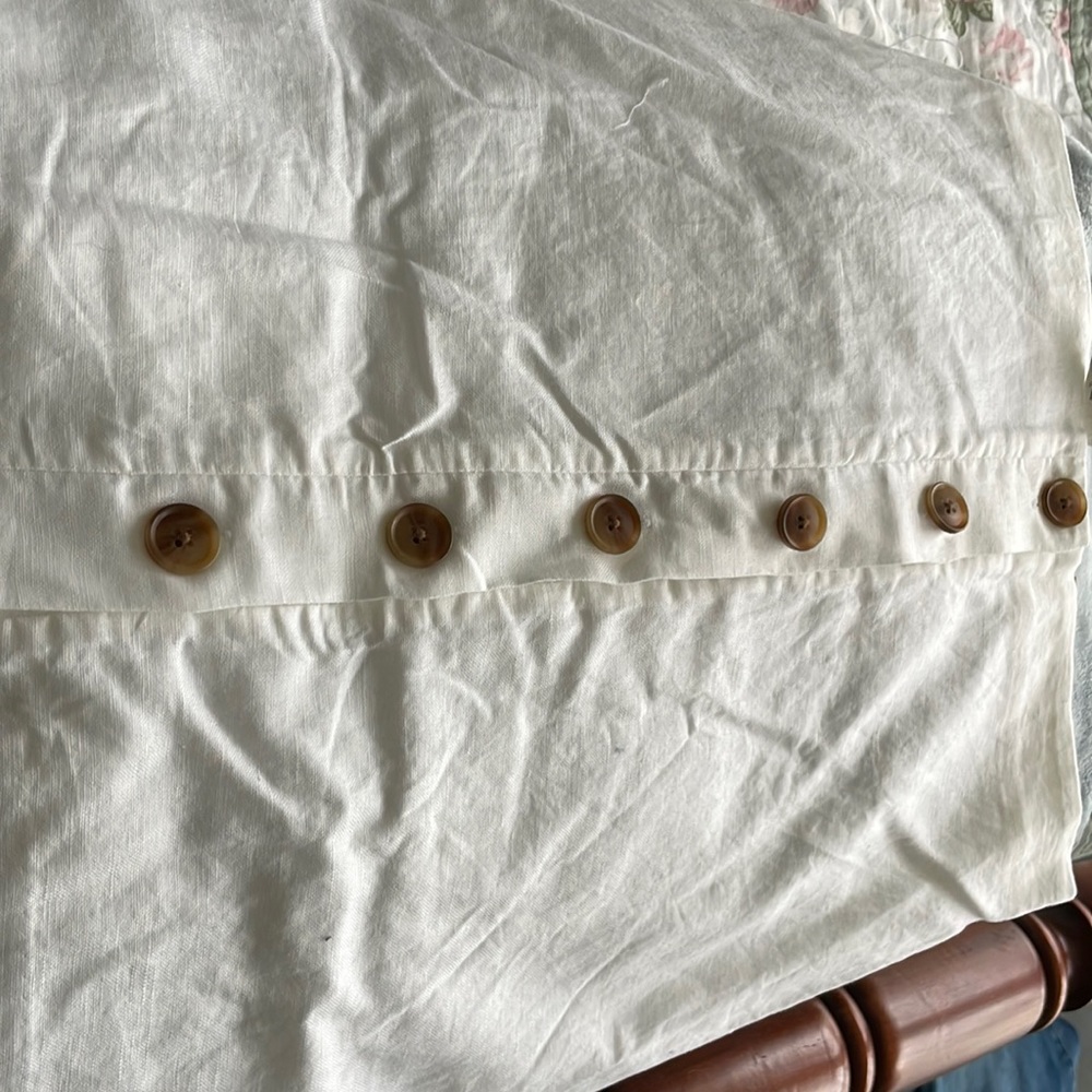 Gap whit linen skirt never worn